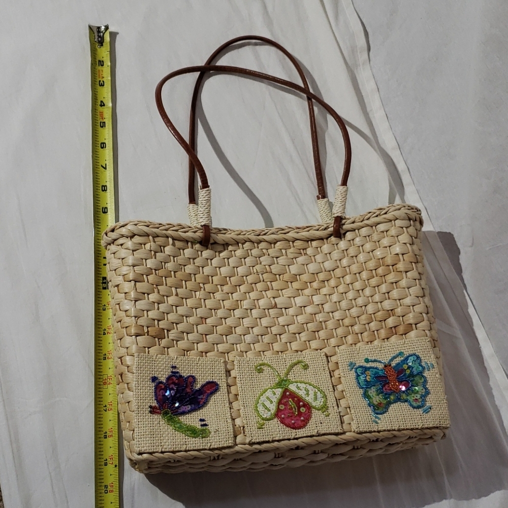 Natural Fiber Handbag